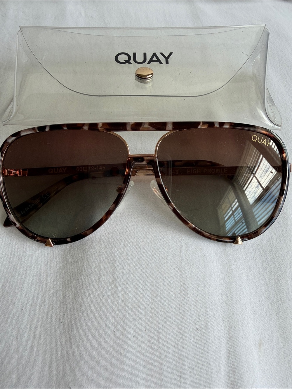 QUAY High Profile Polarized Sunglasses